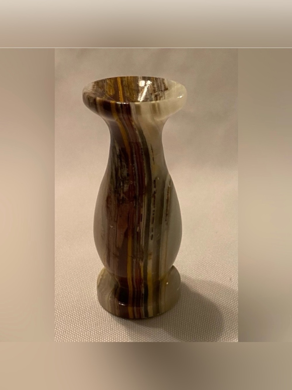 Vintage Onyx Vase